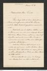 Nachlass Franz Steindachner, Brief von Franz Liechtenstern an Franz Steindachner (01.04.1883), Inv.Nr. 303.07, Seite 1